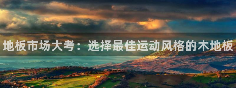 vsport体育官方正版app新能源：地板市场大考：选择最佳